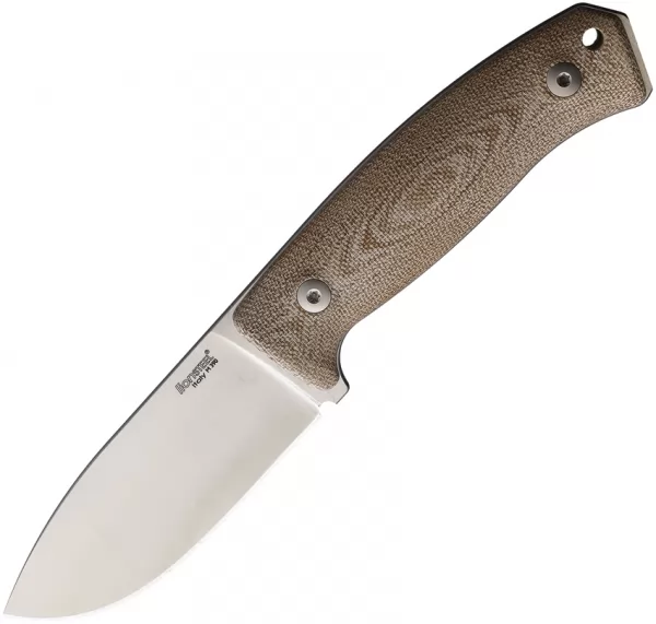 LionSTEEL M2M Fixed Blade Natural Canvas LSTM2MCVN
