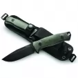 LionSTEEL M5 Fixed Blade Green Micarta LSTM5BCVG