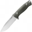 LionSTEEL M5 Fixed Blade Green Micarta - LSTM5CVG