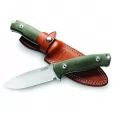 LionSTEEL M5 Fixed Blade Green Micarta LSTM5CVG