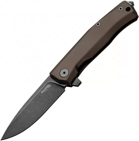 LionSTEEL Myto Framelock Aluminum Brown LSTMT01AEB