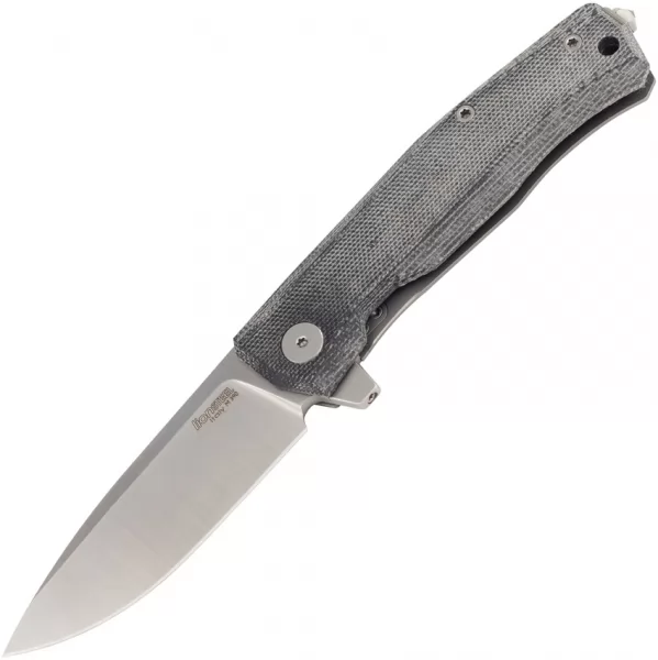 LionSTEEL Myto Framelock Blk Micarta LSTMT01CVB