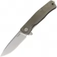 LionSTEEL Myto Framelock Grn Micarta - LSTMT01CVG