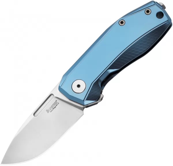 LionSTEEL Nano Framelock Blue TI LSTNA01BL
