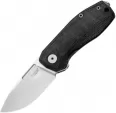 LionSTEEL Nano Framelock Black Micarta - LSTNA01CVB