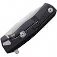LionSTEEL ROK Framelock Black LSTROKABS
