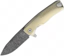 LionSTEEL ROK Titanium Framelock Gold - LSTROKDDGL
