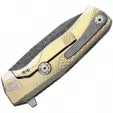 LionSTEEL ROK Titanium Framelock Gold LSTROKDDGL