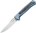LionSTEEL Skinny Framelock Blue Ti - LSTSK01BL