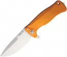 LionSTEEL SR11 Satin Orange Framelock - LSTSR11AOS