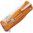 LionSTEEL SR11 Satin Orange Framelock LSTSR11AOS