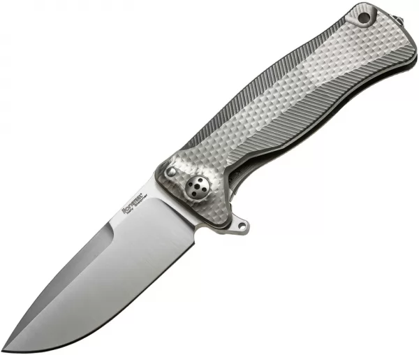 LionSTEEL SR11 Framelock Titanium Gray LSTSR11G