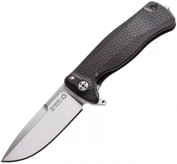LionSTEEL SR22 Framelock Black Satin LSTSR22ABS