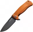LionSTEEL SR22 Framelock Orange Black - LSTSR22AOB