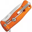 LionSTEEL SR22 Framelock Orange Satin LSTSR22AOS