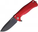 LionSTEEL SR22 Framelock Red - LSTSR22ARB