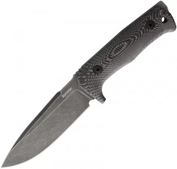 LionSTEEL T5 Fixed Blade Black LSTT5BMI