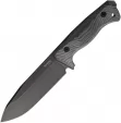 LionSTEEL T6 Fixed Blade Black/Black - LSTT6BCVB