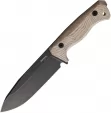 LionSTEEL T6 Fixed Blade Black/Natural - LSTT6BCVN