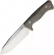 LionSTEEL T6 Fixed Blade Green Micarta - LSTT6CVG