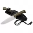 LionSTEEL T6 Fixed Blade Natural Micarta LSTT6CVN