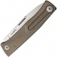 LionSTEEL Thrill Slip Joint Brown Ti LSTTLBR