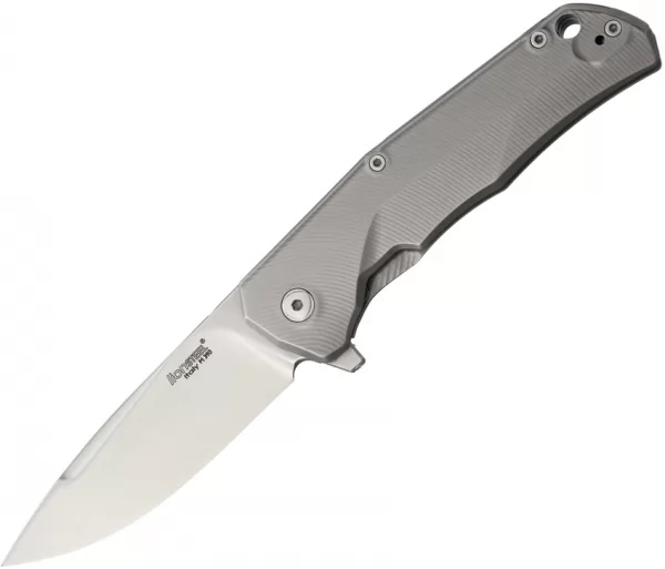 LionSTEEL TRE Titanium Framelock Blue LSTTREBL