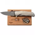 LionSTEEL TRE Damascus Fade LSTTREDFGY