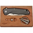 LionSTEEL TRE Titanium Framelock CF LSTTREFC