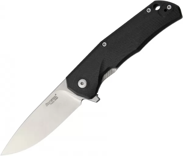 LionSTEEL TRE G10 Framelock Black LSTTREGBK