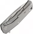 LionSTEEL TRE Titanium Framelock Gray LSTTREGR