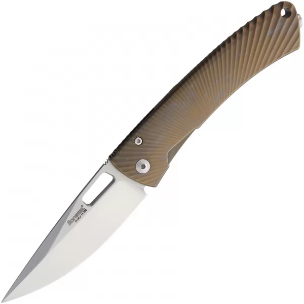 LionSTEEL TiSpine Framelock Bronze Matte LSTTS1BM