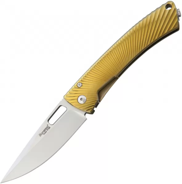 LionSTEEL TiSpine Framelock Gold LSTTS1BS
