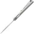 LionSTEEL TiSpine Framelock Gray Shiny LSTTS1GS