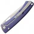 LionSTEEL TiSpine Framelock Purple Matte LSTTS1VM
