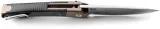 LionSTEEL Twain Button Lock CF Brn LSTTWBRCF