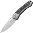 LionSTEEL Twain Button Lock CF Gray - LSTTWGYCF