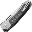 LionSTEEL Twain Button Lock CF Gray LSTTWGYCF