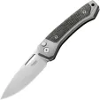 LionSTEEL Twain Button Lock Grn Mic - LSTTWGYCVG