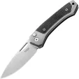 LionSTEEL Twain Button Lock Blk G10 - LSTTWGYGBK