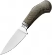 LionSTEEL Willy Fixed Blade Green Canvas - LSTWL1CVG