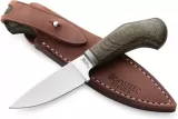 LionSTEEL Willy Fixed Blade Green Canvas LSTWL1CVG