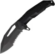 LOTAR Combat AKRAV Gen6X Ghost Framelock - LTRF106XBKX