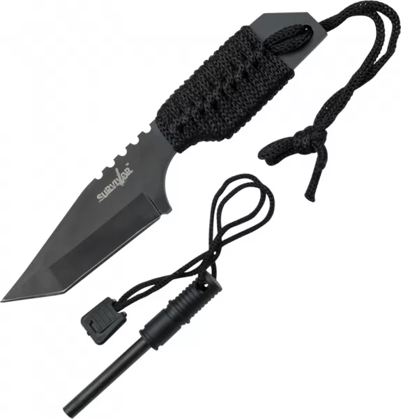 Miscellaneous Survivor Fixed Blade Black knives M4270