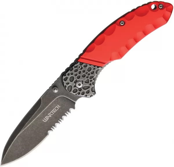 Miscellaneous Linerlock Red A-O knives M4361