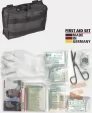 Miscellaneous First Aid Kit Bk MOLLE Pouch - M4379