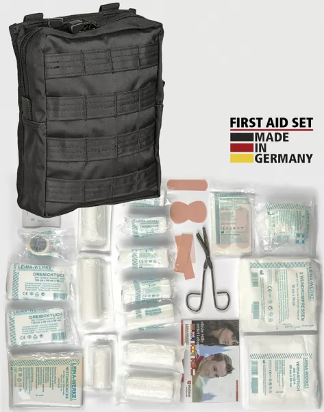 Miscellaneous First Aid Kit Bk MOLLE Pouch knives M4381