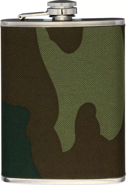 Mil-Tec Mil-Tec Flask Camo 8oz Knives M4416