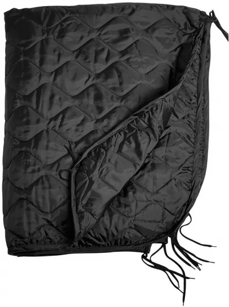 Mil-Tec Mil-Tec Black Poncho Liner Knives M4421