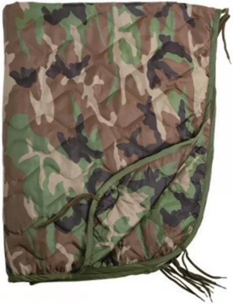 Mil-Tec Mil-Tec Poncho Liner Woodland Knives M4422